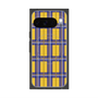 Premium Square Case with Pixelsnap［ Tartan Check - Yellow ］