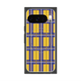 Premium Square Case with Pixelsnap［ Tartan Check - Yellow ］
