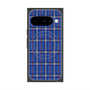 Premium Square Case with Pixelsnap［ Tartan Check - Blue ］