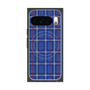 Premium Square Case with Pixelsnap［ Tartan Check - Blue ］