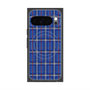 Premium Square Case with Pixelsnap［ Tartan Check - Blue ］