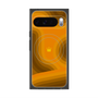 Premium Square Case with Pixelsnap［ CASEPLAY Winding Pattern - Orange ］
