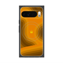 Premium Square Case with Pixelsnap［ CASEPLAY Winding Pattern - Orange ］