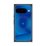 Premium Square Case with Pixelsnap［ CASEPLAY Winding Pattern - Blue ］