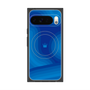 Premium Square Case with Pixelsnap［ CASEPLAY Winding Pattern - Blue ］