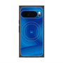 Premium Square Case with Pixelsnap［ CASEPLAY Winding Pattern - Blue ］