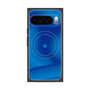 Premium Square Case with Pixelsnap［ CASEPLAY Winding Pattern - Blue ］