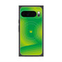 Premium Square Case with Pixelsnap［ CASEPLAY Winding Pattern - Green ］