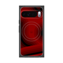 Premium Square Case with Pixelsnap［ CASEPLAY Winding Pattern - Red ］