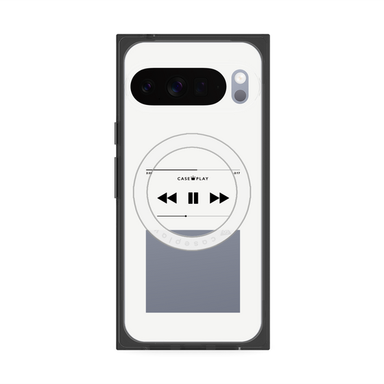 Premium Square Case with Pixelsnap［ Music Player ］