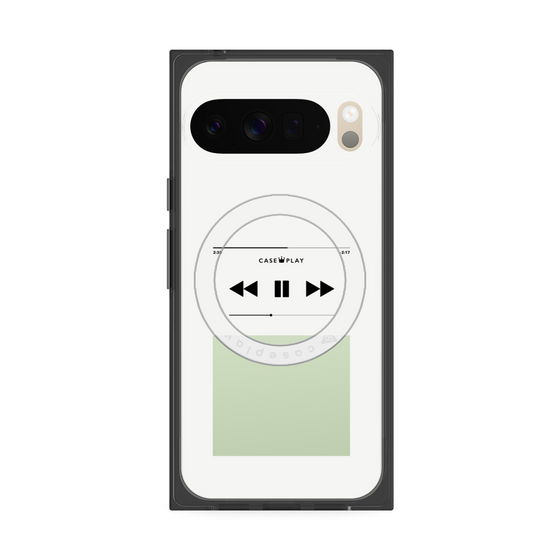 Premium Square Case with Pixelsnap［ Music Player ］