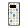Premium Square Case with Pixelsnap［ Nordic Circle - Blue ］