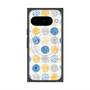 Premium Square Case with Pixelsnap［ Nordic Circle - Blue ］