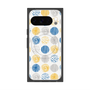 Premium Square Case with Pixelsnap［ Nordic Circle - Blue ］
