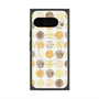 Premium Square Case with Pixelsnap［ Nordic Circle - Orange ］