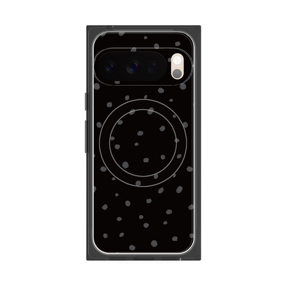 Premium Square Case with Pixelsnap［ Drawing Dot - Black ］
