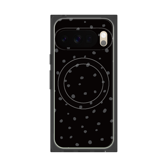 Premium Square Case with Pixelsnap［ Drawing Dot - Black ］