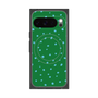 Premium Square Case with Pixelsnap［ Drawing Dot - Green ］