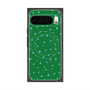 Premium Square Case with Pixelsnap［ Drawing Dot - Green ］