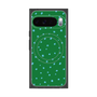 Premium Square Case with Pixelsnap［ Drawing Dot - Green ］