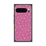 Premium Square Case with Pixelsnap［ Drawing Dot - Pink ］