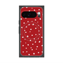 Premium Square Case with Pixelsnap［ Drawing Dot - Red ］