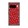 Premium Square Case with Pixelsnap［ Drawing Dot - Red ］