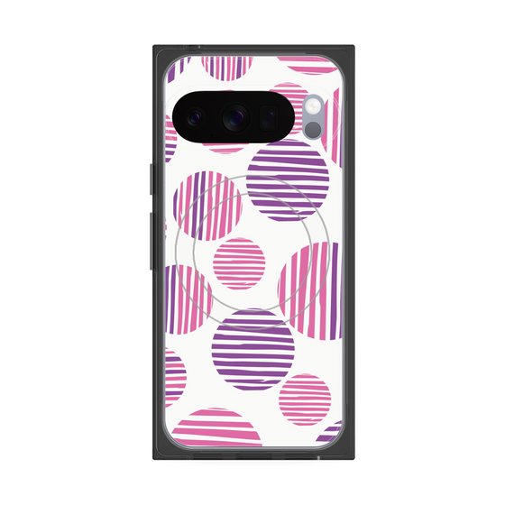 Premium Square Case with Pixelsnap［ Nordic Dot - Pink ］