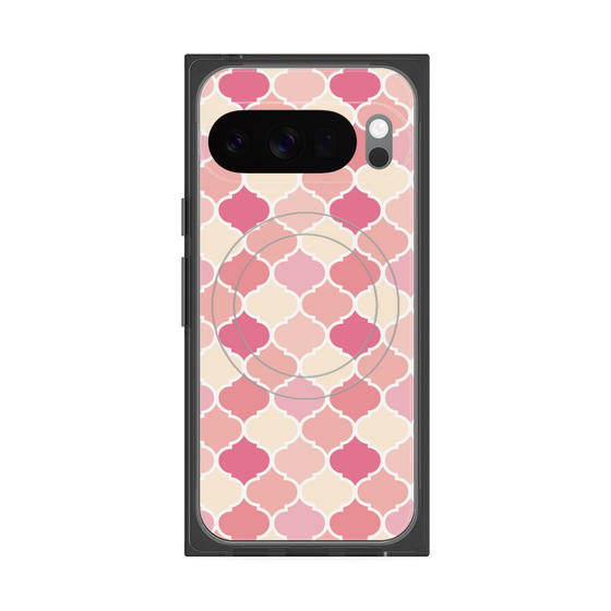 Premium Square Case with Pixelsnap［ Moroccan1 color - Pink ］