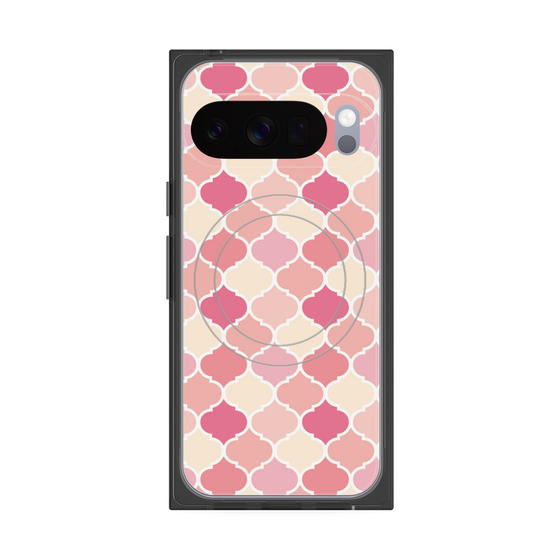 Premium Square Case with Pixelsnap［ Moroccan1 color - Pink ］