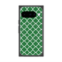 Premium Square Case with Pixelsnap［ Moroccan2 - Green ］