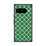 Premium Square Case with Pixelsnap［ Moroccan2 - Green ］
