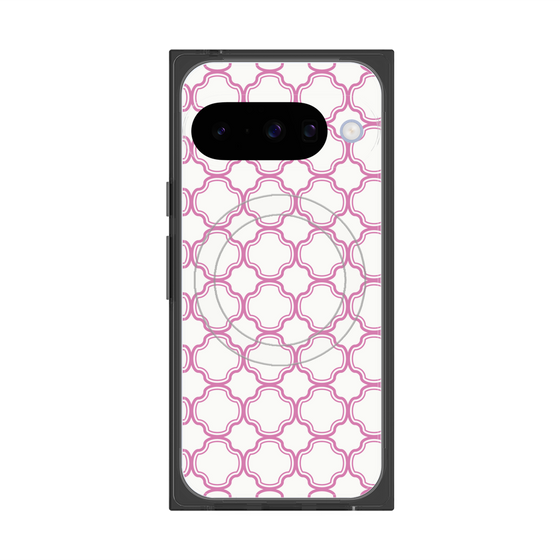 Premium Square Case with Pixelsnap［ Moroccan3 - Pink ］