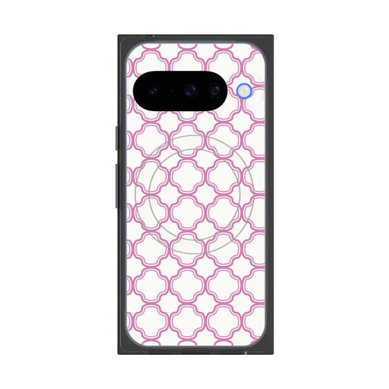 Premium Square Case with Pixelsnap［ Moroccan3 - Pink ］