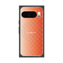 Premium Square Case with Pixelsnap［ CASEPLAY Check - Orange ］
