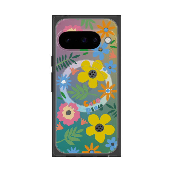 Premium Square Case with Pixelsnap［ Original - Blossom ］