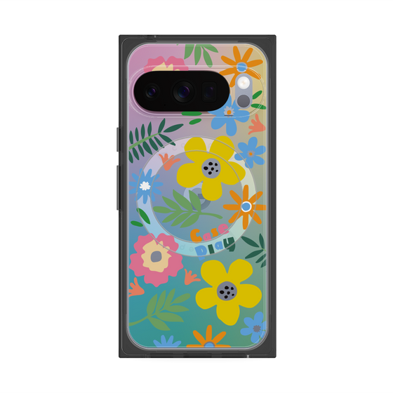 Premium Square Case with Pixelsnap［ Original - Blossom ］