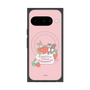 Premium Square Case with Pixelsnap［ Kuppyramu Friends - Strawberry ］