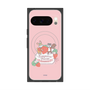 Premium Square Case with Pixelsnap［ Kuppyramu Friends - Strawberry ］