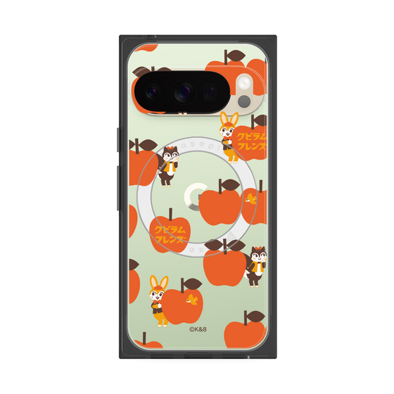 Premium Square Case with Pixelsnap［ Kuppyramu Friends - Apple ］