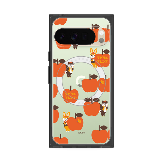 Premium Square Case with Pixelsnap［ Kuppyramu Friends - Apple ］