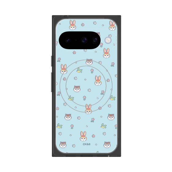 Premium Square Case with Pixelsnap［ Kuppyramu Friends - Illustration ］