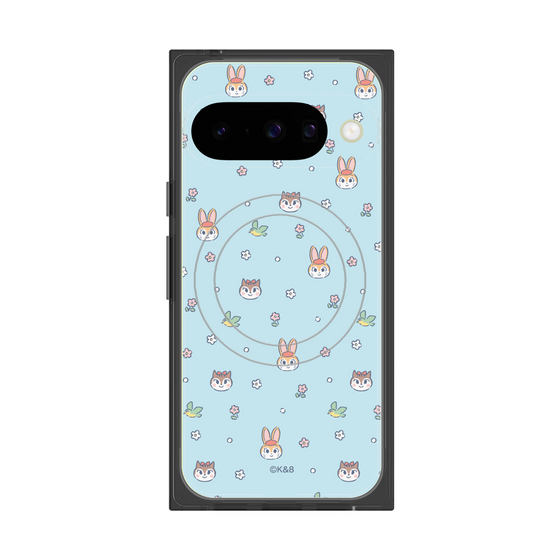 Premium Square Case with Pixelsnap［ Kuppyramu Friends - Illustration ］
