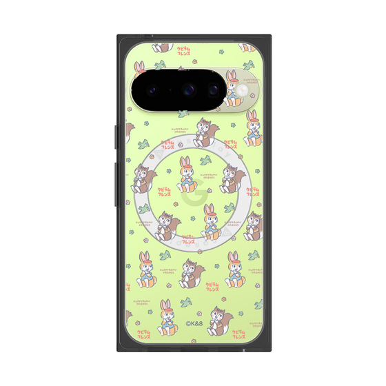 Premium Square Case with Pixelsnap［ Kuppyramu Friends - Face ］