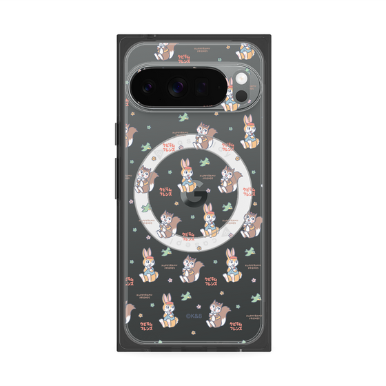 Premium Square Case with Pixelsnap［ Kuppyramu Friends - Face ］
