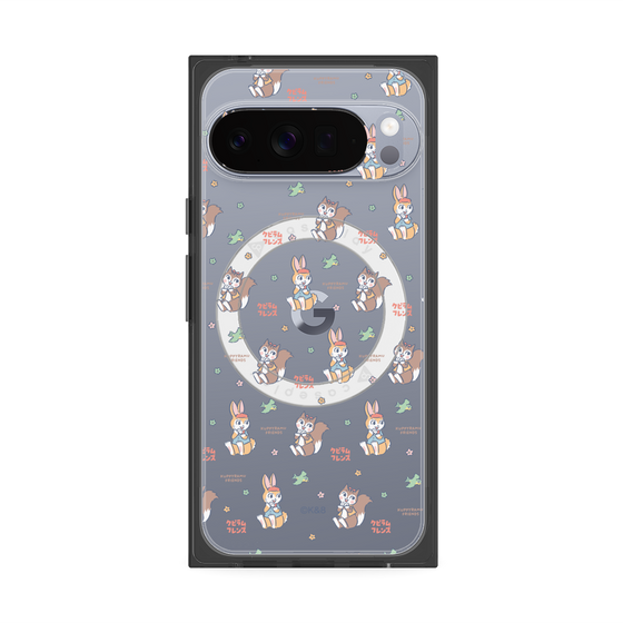 Premium Square Case with Pixelsnap［ Kuppyramu Friends - Face ］