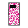 Premium Square Case with Pixelsnap［ Original - CASEPLAY Logo Mark - Pink ］