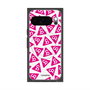 Premium Square Case with Pixelsnap［ Original - CASEPLAY Logo Mark - Pink ］