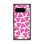 Premium Square Case with Pixelsnap［ Original - CASEPLAY Logo Mark - Pink ］