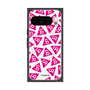 Premium Square Case with Pixelsnap［ Original - CASEPLAY Logo Mark - Pink ］